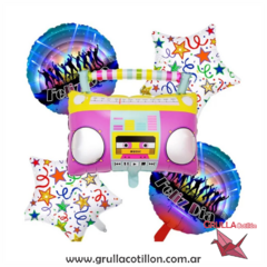 SET 5 GLOBOS RADIO