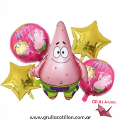 SET 5 GLOBOS PATRICIO