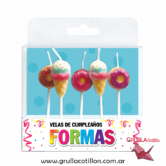 SET VELA DONAS Y HELADITO