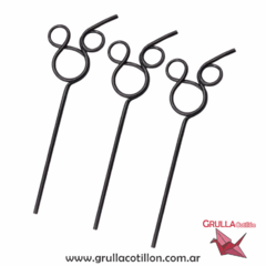 SORBETE PLASTICO FORMA MICKEY x5