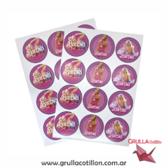 STICKERS BARBIE x24