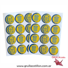 STICKERS ROSARIO CENTRAL x24