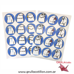 STICKERS FLORK MEME x24