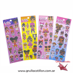 PLANCHITA DE STICKERS - LOL