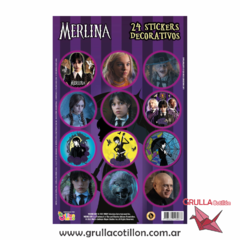 STICKER MERLINA x24