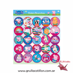 STICKER PEPPA PIG x24