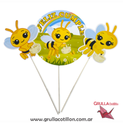 CAKE TOPPER x3 - ABEJITA CHIQUITITA - comprar online