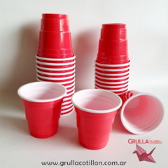 VASITO SHOT AMERICANO ROJO x10