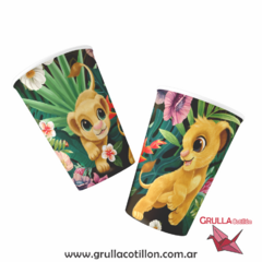 VASO ANIMALITOS SELVA DISNEY x8