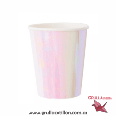 VASO IRIDISCENTE x 6 unidades