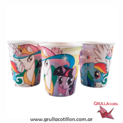 VASO MY LITTLE PONY x10