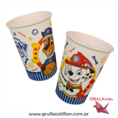 VASOS PAW PATROL x8