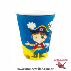 VASO PIRATA x 6 unidades