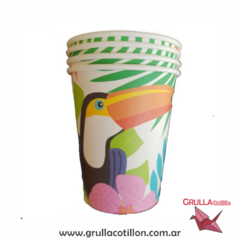 VASO TROPICAL x 6 unidades