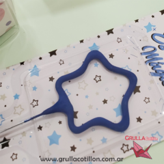 VELA CHISPITAS ESTRELLA AZUL en internet