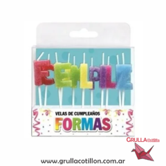 VELAS FELIZ CUMPLE - comprar online