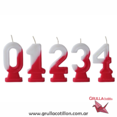 VELA NUMEROTE FUTBOL RIVER