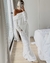 SET BRENDA C/ PALAZZO OFF WHITE - tienda online
