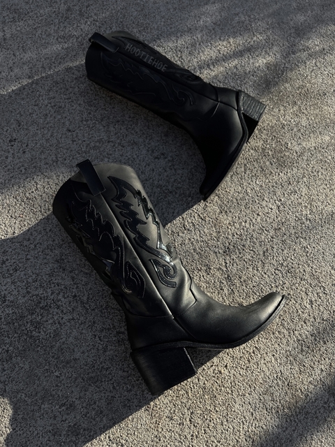 Wendy Cowboy Leather Boots