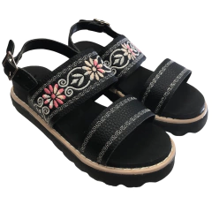 Sandalias Niñas Art. 2020 Negro 27-35