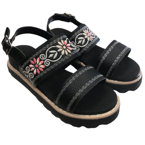 Sandalias Niñas Art. 2020 Negro 27-35