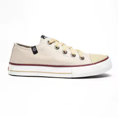 Zapatillas Rave Art. 1000 Beige Bordo 34-44