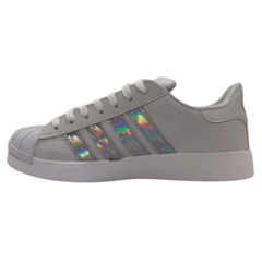 Zapatillas Urbanas Cata Art. 190 Blanco Plata 35-40 - comprar online