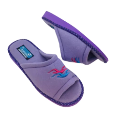 Pantuflas Algodon Purinki Art. 50 Lila 35-41 en internet