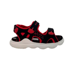 Sandalias Botanguita Art. Bitti Negro Rojo 24-27 - comprar online