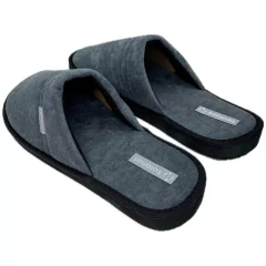 Pantuflas De Abrigo Solanas Art. 132 Gris 40-45 - comprar online