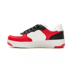Zapatilla Marcel Art. Malaga Negro Rojo 32-36 - comprar online