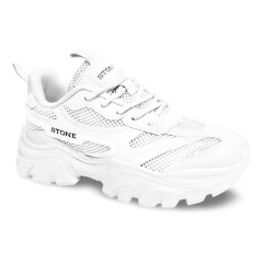 Zapatillas Urbanas Stone Art. 60 Blanco 35-40 - Market Shoes