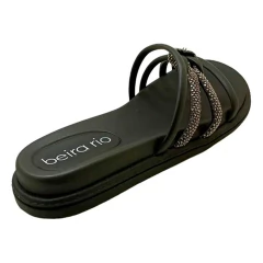 Sandalias Beira Rio Art. 26264 Negro 35-40 - Market Shoes