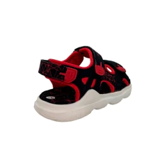 Sandalias Botanguita Art. Bitti Negro Rojo 24-27 - tienda online