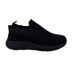 Zapatillas Elastizadas Airness Art. Tiziana Negro 36-40