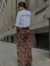 Pantalon print Asia - comprar online