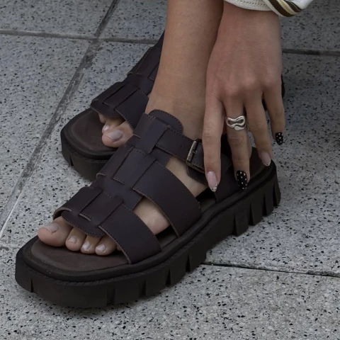 Sandalia Alysa Choco