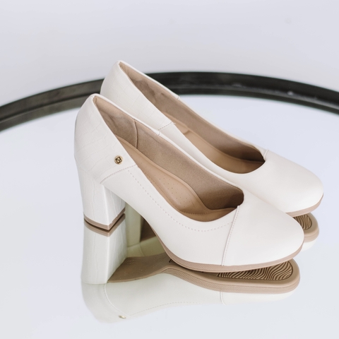 130244-4 Piccadilly Zapato Off White - comprar online