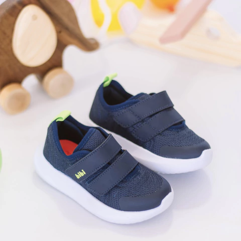 1232039 Bibi Zapatilla Azul Marino con Abrojo - comprar online