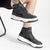 Zapatilla Lavra Negro/ Blanco