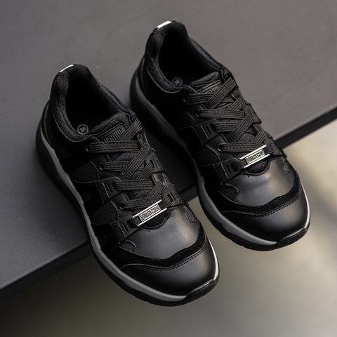Zapatilla Atenas Negro/ Gris - comprar online