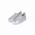 910004-2 Piccadilly Zapatilla Plata/ Blanco Nieve con Cordón - comprar online