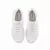 985018-1 Piccadilly Zapatilla Blanco Nieve/ Plata con Cordón Elástico
