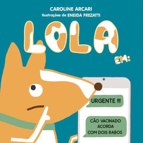 LOLA em cão vacinado acorda com dois rabos