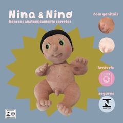 BONECOS NINO E NINA ANATOMICAMENTE CORRETOS - Editora Caqui