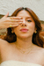 Imagem do Colar Celeste Semijoia Banhada Ouro 18K