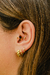 Brinco Croissant Semijoia Banhada Ouro 18K - comprar online