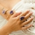 Anel Ametista Drusa Garra Banhado Ouro 18K - comprar online