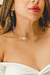 Colar Choker Duo Cristal Banho Ouro 18K - BAUBO JOIAS I Prata 925, Semijoias e um universo de cristais naturais! 