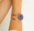 Bracelete Ametista Garra Banho Ouro 18K - comprar online